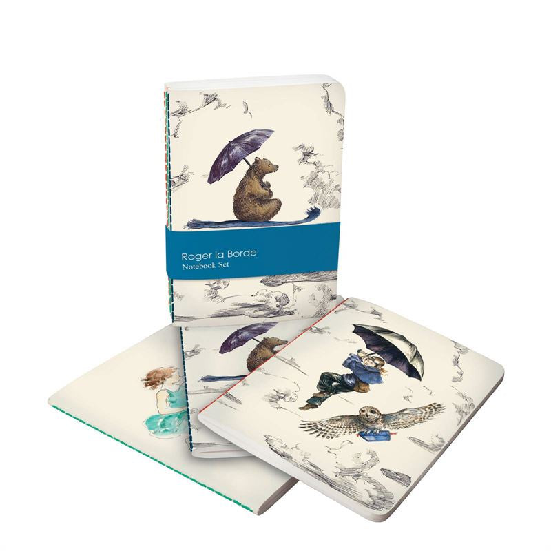 Moondoodle Set 3 A6 Notebooks