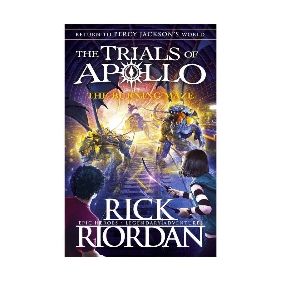 The Trials of Apollo, book 3, The Burning Maze
