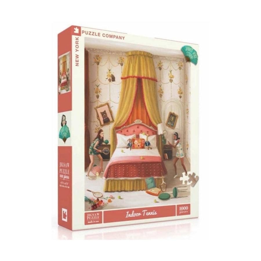 Indoor Tennis 1000 pc jigsaw