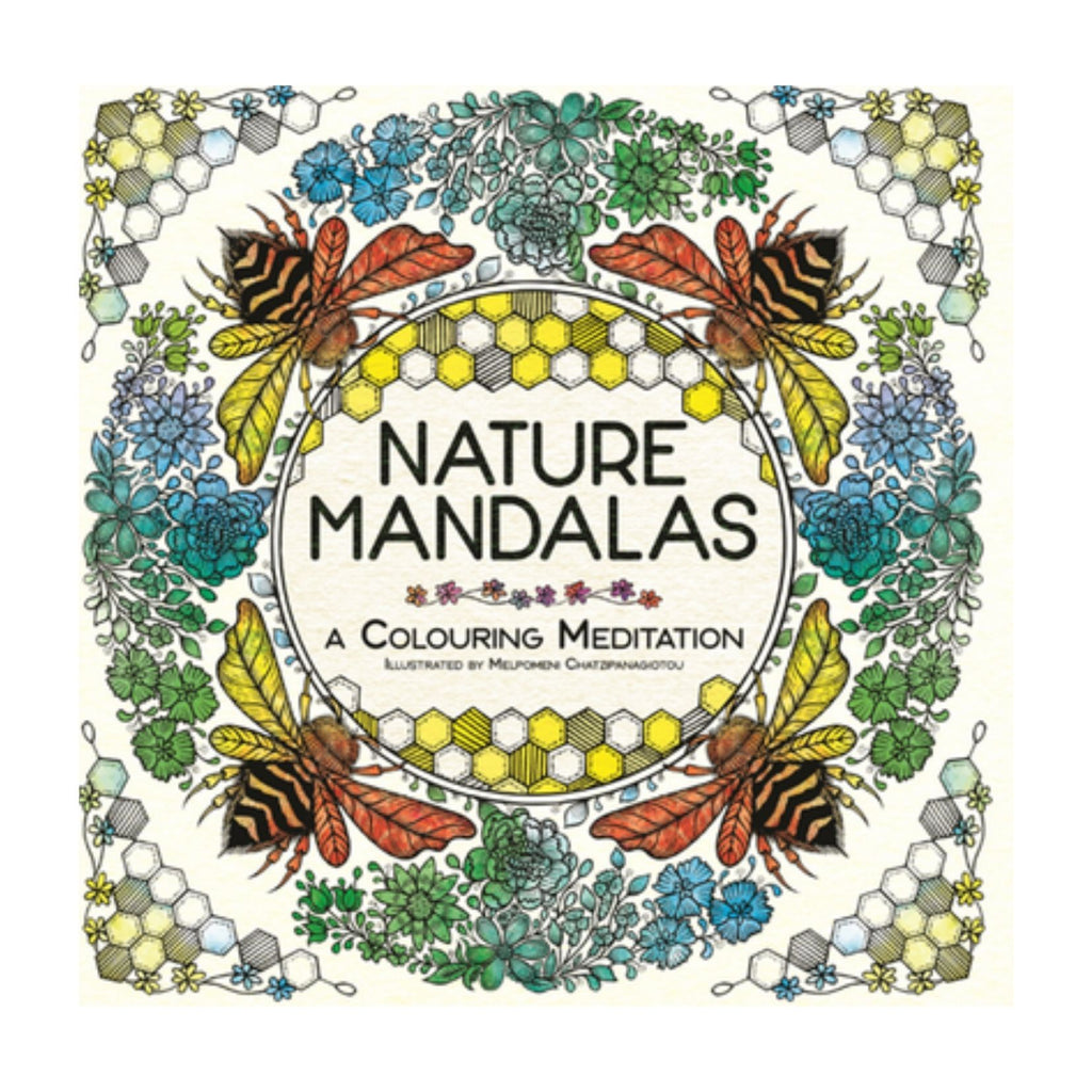 Nature Mandalas Colouring Book