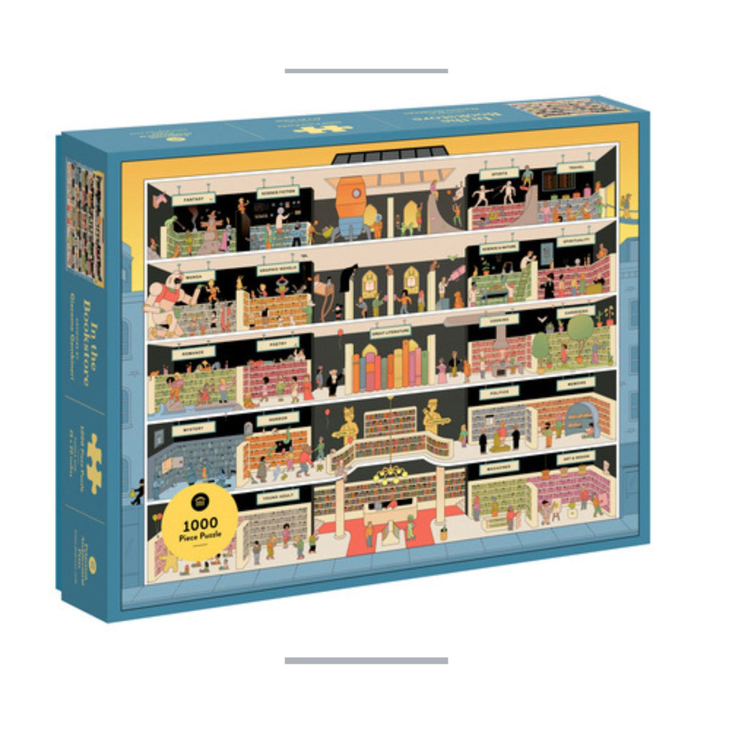 In the Bookstore 1000 pc jigsaw