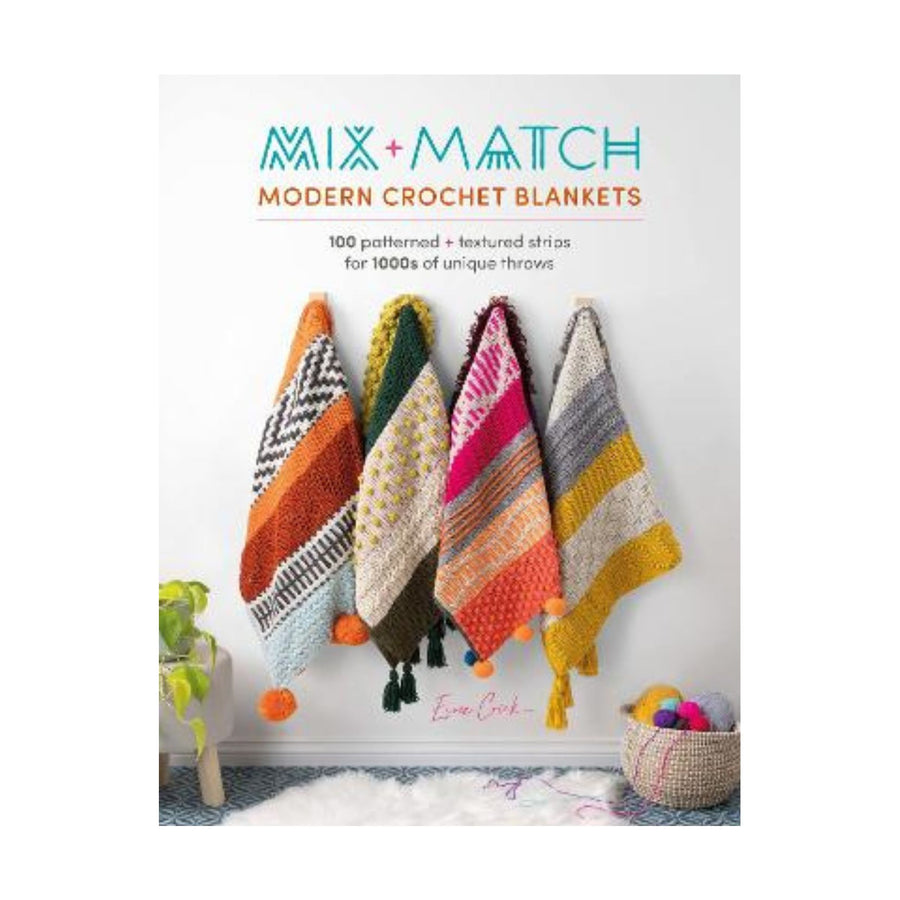Mix and Match Modern Crochet Blankets