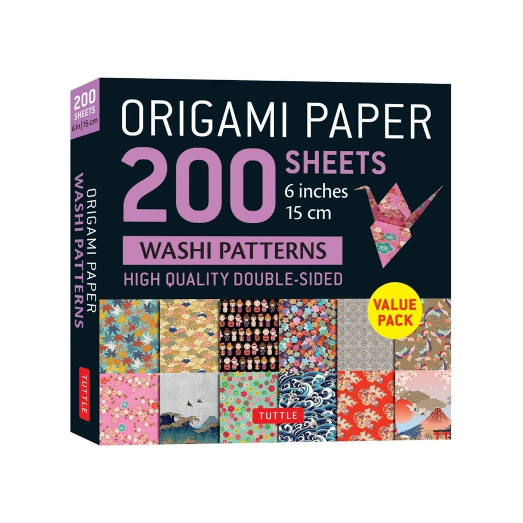 Origami Paper Washi Pattern 200 Sheets