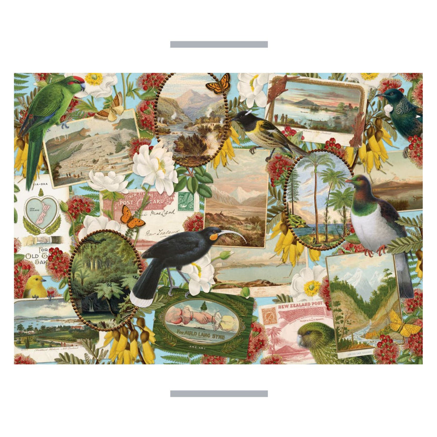 Birds & Postcards 1000 Pce Puzzle