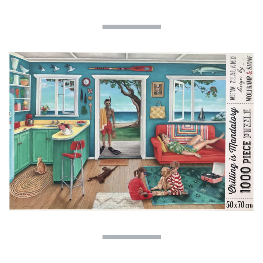 Chilling is Mandatory 1000 Pc Jigsaw
