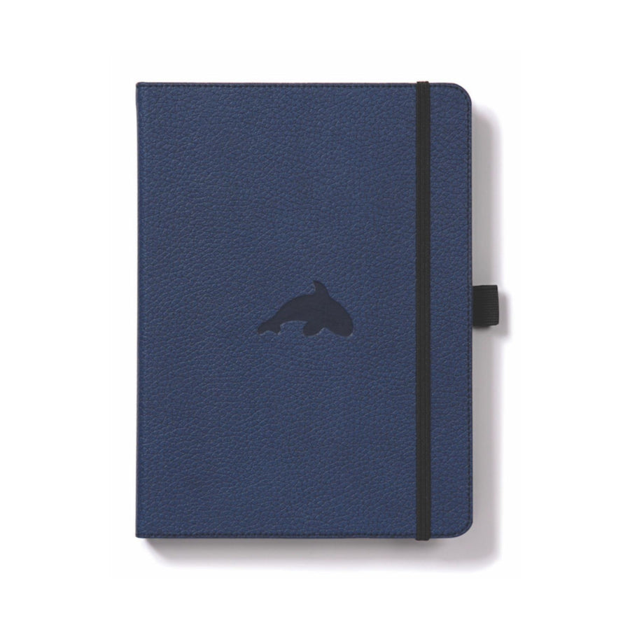 Dingbats Wildlife notebook Blue Whale Plain A5